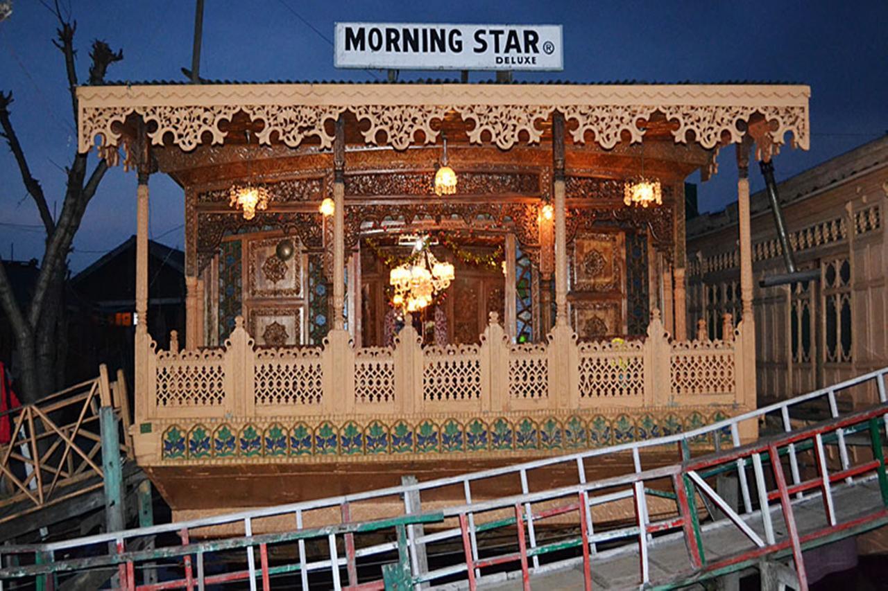 Hotel Morning Star Group Of Houseboats Srīnagar Exterior foto