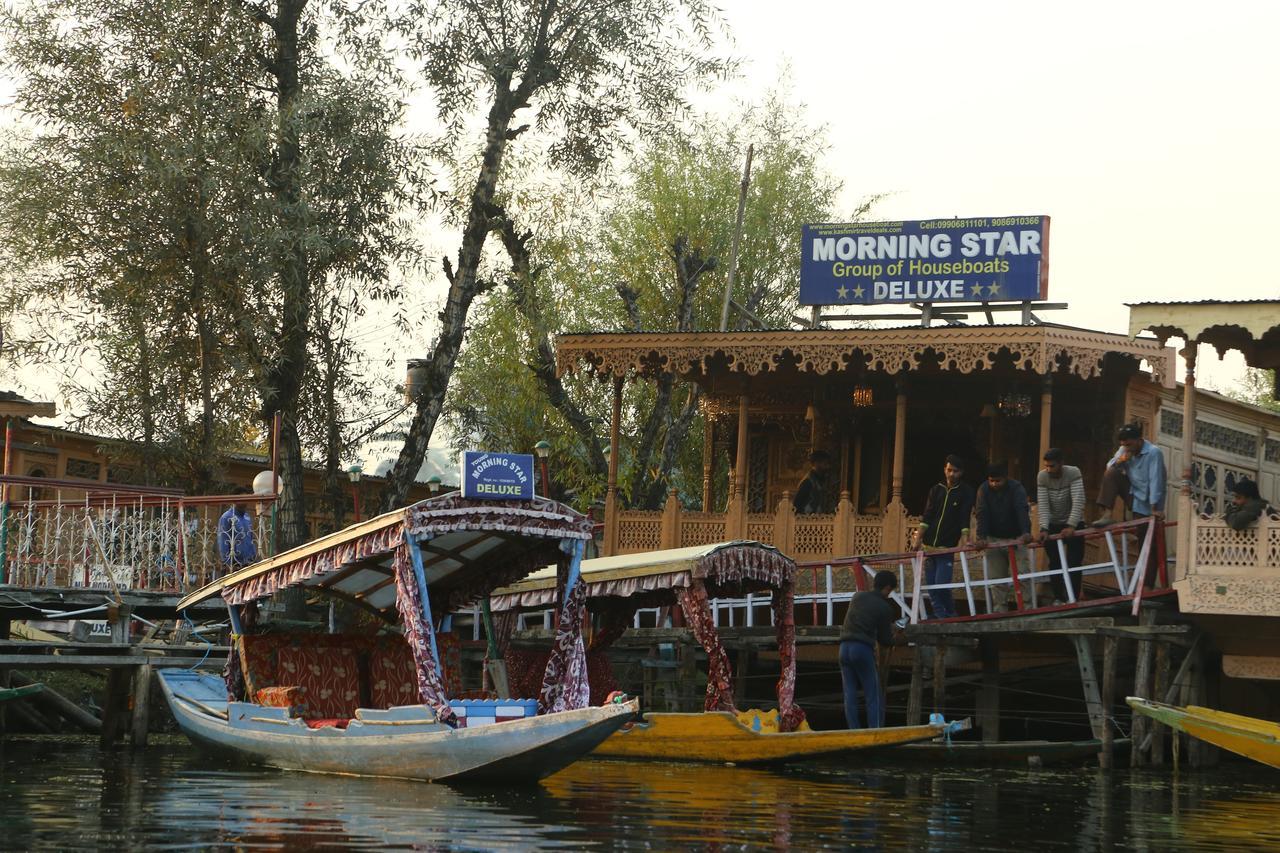 Hotel Morning Star Group Of Houseboats Srīnagar Exterior foto